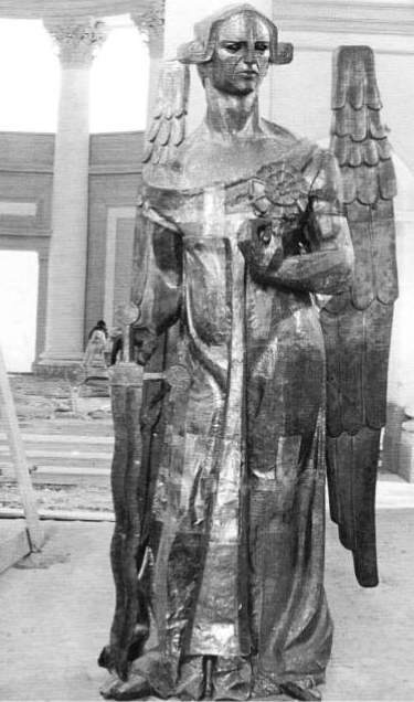 L'angelo del campanile del Duomo di San Donà di Piave