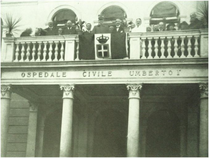 Club 54: continua la storia con immagini: l'ospedale Umberto Primo e del nuovo ospedale civile.