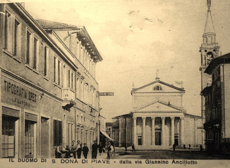 Via Giannino Ancillotto immagini di un tempo