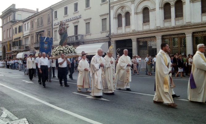 Video della Processione all Madonna del Colera a San Donà di Piave 1994