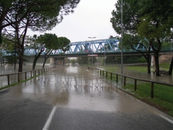 Il Piave in piena