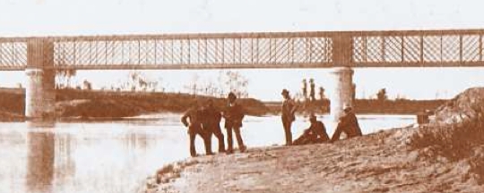 Il nuovo Ponte Ferroviario a San Donà di Piave nei primi anni 900